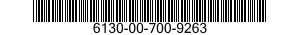 6130-00-700-9263 POWER SUPPLY 6130007009263 007009263
