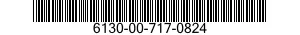 6130-00-717-0824  6130007170824 007170824