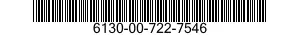 6130-00-722-7546  6130007227546 007227546