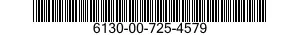 6130-00-725-4579  6130007254579 007254579