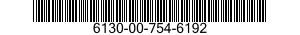 6130-00-754-6192  6130007546192 007546192