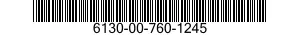 6130-00-760-1245  6130007601245 007601245