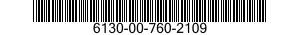 6130-00-760-2109  6130007602109 007602109