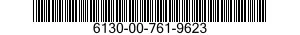 6130-00-761-9623  6130007619623 007619623