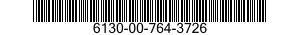 6130-00-764-3726  6130007643726 007643726