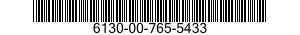 6130-00-765-5433  6130007655433 007655433