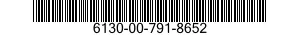6130-00-791-8652  6130007918652 007918652