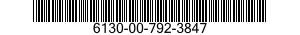 6130-00-792-3847  6130007923847 007923847