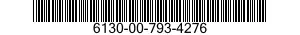 6130-00-793-4276  6130007934276 007934276