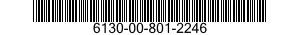 6130-00-801-2246  6130008012246 008012246
