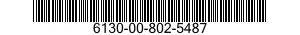 6130-00-802-5487  6130008025487 008025487