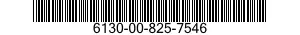6130-00-825-7546  6130008257546 008257546