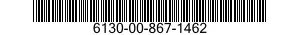 6130-00-867-1462  6130008671462 008671462