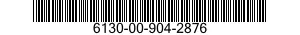 6130-00-904-2876  6130009042876 009042876