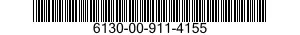 6130-00-911-4155  6130009114155 009114155