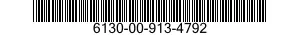 6130-00-913-4792  6130009134792 009134792