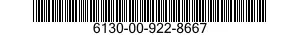 6130-00-922-8667  6130009228667 009228667