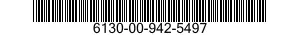 6130-00-942-5497  6130009425497 009425497