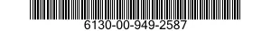 6130-00-949-2587  6130009492587 009492587