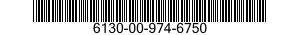 6130-00-974-6750  6130009746750 009746750