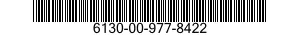 6130-00-977-8422  6130009778422 009778422