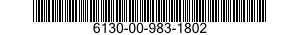 6130-00-983-1802  6130009831802 009831802