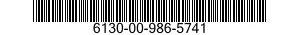 6130-00-986-5741  6130009865741 009865741