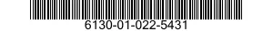 6130-01-022-5431  6130010225431 010225431