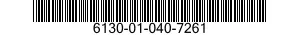 6130-01-040-7261  6130010407261 010407261