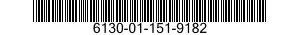 6130-01-151-9182  6130011519182 011519182
