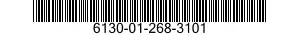6130-01-268-3101  6130012683101 012683101