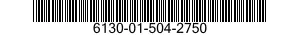 6130-01-504-2750 CHARGER,BATTERY 6130015042750 015042750