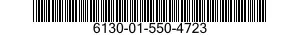 6130-01-550-4723 BATTERY POWER SUPPLY 6130015504723 015504723