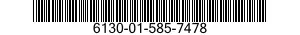 6130-01-585-7478 POWERZSUPPLYZZZZZZZ 6130015857478 015857478
