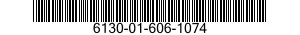 6130-01-606-1074 BATTERY POWER SOURCE 6130016061074 016061074