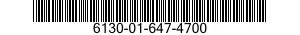 6130-01-647-4700 POWER SUPPLY ASSEMBLY 6130016474700 016474700