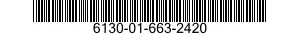6130-01-663-2420 POWER SUPPLY,UNINTERRUPTIBLE 6130016632420 016632420