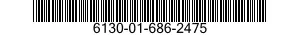 6130-01-686-2475 POWER SUPPLY,UNINTERRUPTIBLE 6130016862475 016862475