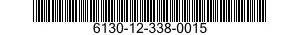 6130-12-338-0015 POWER SUPPLY 6130123380015 123380015