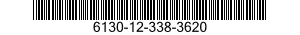 6130-12-338-3620 ADAPTER,BATTERY CHARGER 6130123383620 123383620