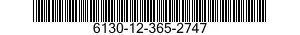 6130-12-365-2747 POWER SUPPLY 6130123652747 123652747