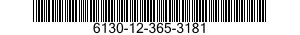 6130-12-365-3181 CONVERTER,DIRECT CURRENT TO DIRECT CURRENT 6130123653181 123653181