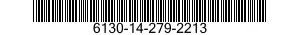 6130-14-279-2213 BATTERY POWER SUPPLY 6130142792213 142792213