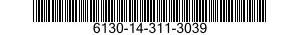 6130-14-311-3039  6130143113039 143113039