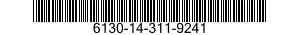 6130-14-311-9241  6130143119241 143119241