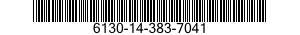 6130-14-383-7041  6130143837041 143837041