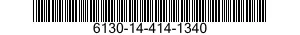 6130-14-414-1340 CHARGER,BATTERY 6130144141340 144141340