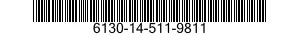 6130-14-511-9811 POWER SUPPLY 6130145119811 145119811