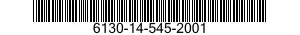 6130-14-545-2001 POWER SUPPLY 6130145452001 145452001