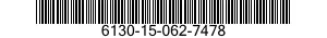 6130-15-062-7478 POWER SUPPLY 6130150627478 150627478